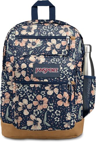 JanSport Cool Backpack, with 15-inch Laptop Sleeve - Large Computer Bag Rucksack with 2 Compartments, Ergonomic Straps, Batik Houndstooth in Saudi Arabia