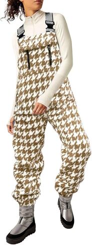 Yousify المرأة الصوف الدافئة وزرة الشتاء غامض قابل للتعديل حزام أفرول فضفاض حللا غير رسمية مع جيوب in Kuwait