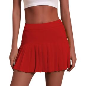 Pleated Tennis Skirt for Women with Pockets High Waisted Athletic Golf Skorts Skirts for Casual Athletic Running Activewear