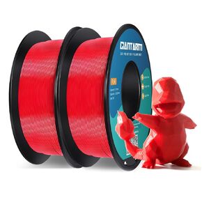 GIANTARM Dual Color PLA Filament, Silk PLA Filament 1.75mm +/-0.02mm,1KG Spool(2.2lbs) Vacuum Packaging, 3D Printing Filaments Fit Most FDM Printer