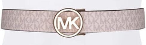 Michael Kors Reversible Buckle Belt (Bright White, Medium) in Saudi Arabia