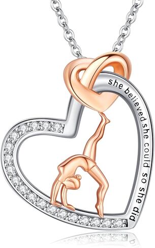 LES OSEWA Volleyball Necklace Gifts for Women Teen Girls Sterling Silver Volleyball Pendant Sports Inspirational Jewelry Motivational Gifts for Team Volleyball Players in Kuwait