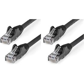 StarTech.com 50ft CAT6 Ethernet Cable - Blue CAT 6 Gigabit Ethernet Wire -650MHz 100W PoE++ RJ45 UTP Category 6 Network/Patch Cord Snagless w/Strain Relief Fluke Tested UL/TIA Certified (N6PATCH50BL)