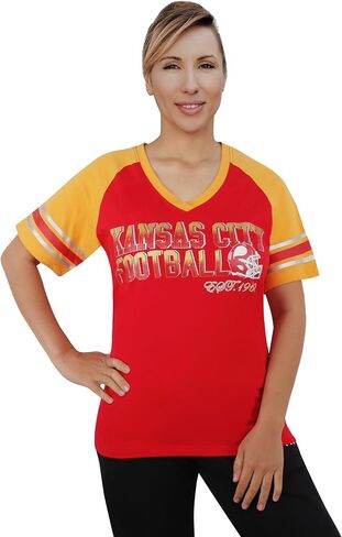 تيشيرتات رياضية لعشاق كرة القدم من Athletic City Raglan - أزرق داكن وأبيض in Kuwait