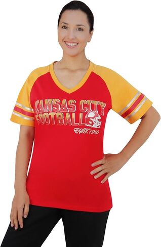 تيشيرتات رياضية لعشاق كرة القدم من Athletic City Raglan - أزرق داكن وأبيض in Kuwait