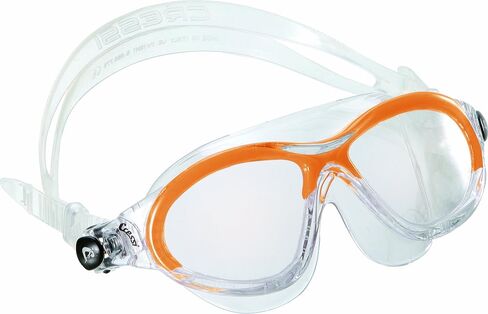 Cressi Mini Cobra, Clear/Blue, Blue Lens in Saudi Arabia