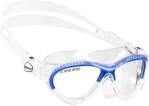 Cressi Mini Cobra, Clear/Blue, Blue Lens in Saudi Arabia