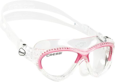 Cressi Mini Cobra, Clear/Blue, Blue Lens in Saudi Arabia