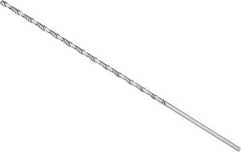Extra Long Twist Drill Bits, 2.5mm Drill Bit Diameter 160mm Total Length, High Speed Steel Twist Drill Bit - (Applications: for Hardened Metal Woodwork Plastic Aluminum), 4-Pieces in Saudi Arabia