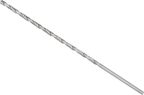 Extra Long Twist Drill Bits, 2.5mm Drill Bit Diameter 160mm Total Length, High Speed Steel Twist Drill Bit - (Applications: for Hardened Metal Woodwork Plastic Aluminum), 4-Pieces in Saudi Arabia