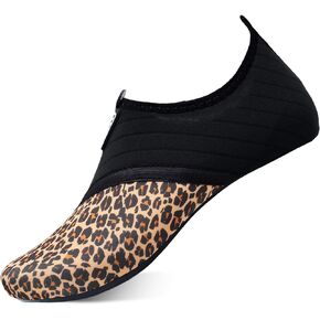 QACOHU Womens Mens Water Shoes Barefoot Skin Shoes Quick-Dry Water Shoe for Dive Surf Swim Beach Yoga