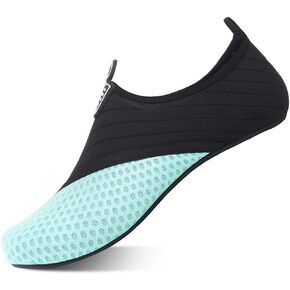QACOHU Womens Mens Water Shoes Barefoot Skin Shoes Quick-Dry Water Shoe for Dive Surf Swim Beach Yoga