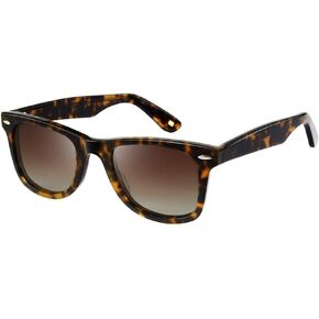 Sunglasses For Women Men Acetate Square Frame Polarized Lens For Summer Vacation