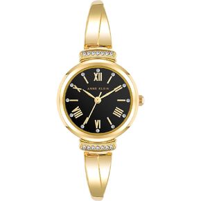 Anne Klein Women's Premium Crystal Accented Bangle Watch