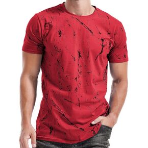 KLIEGOU Mens Hipster Hiphop Tees - Fashion Print T-Shirts