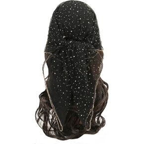 Floerns Women's Flower Embroidery Hair Scarf Headband Sheer Hair Bandana