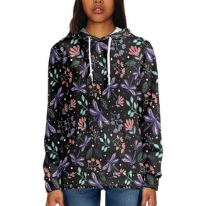 Hoody Drawstring Sweatshirts and Hoodies for Women Teenagers Size XS-6XL