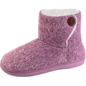 ULTRAIDEAS Women's Camber Fleece Bootie Slipper with Memory Foam in Kuwait