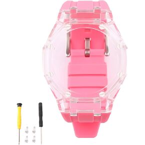 GA2100 GA2110 Mod Kits Watch Bezel and Fluorine Rubber Strap Replacement Retrofit Fit for Casio G-shock GA-2100 GA-2110 Band for Women and Men