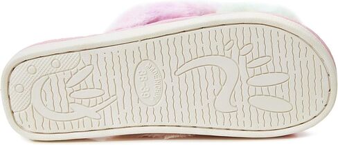 Fuzzy Tie Die Slippers in Kuwait