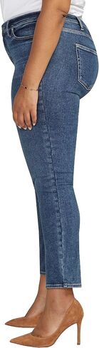 Women's Plus Size Infinite Fit Mid Rise Straight Leg Jeans in Saudi Arabia