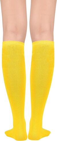 Women’s Knee High Socks Long Athletic Thin Thigh High Stocking Outdoor Sport Casual Tube Socks Knee Socks in Saudi Arabia