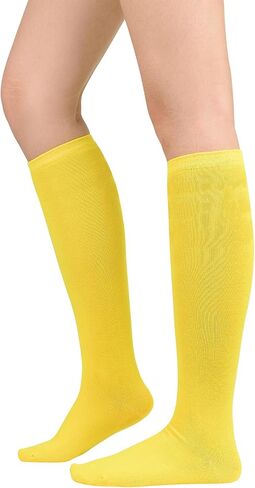 Women’s Knee High Socks Long Athletic Thin Thigh High Stocking Outdoor Sport Casual Tube Socks Knee Socks in Saudi Arabia