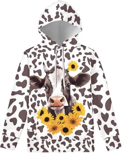 Hoody Drawstring Sweatshirts and Hoodies for Women Teenagers Size XS-6XL in Kuwait