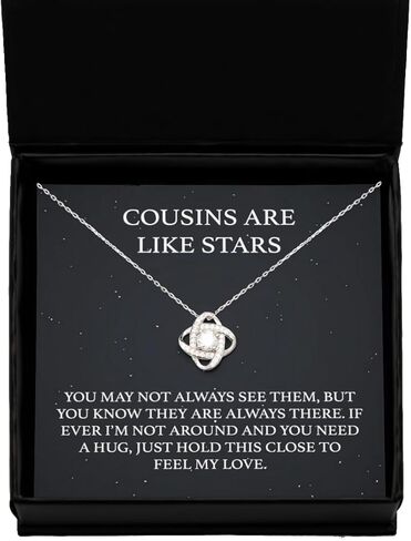 هدية ابن العم، أبناء العم مثل النجوم من الفضة الإسترلينية عقدة الحب من الفضة الإسترلينية، هدية عيد ميلاد لابن العم in Kuwait