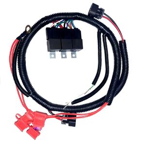 Dual Electric Fan Upgrade Wiring Harness Fit for GM 1999–2006 ECU Control
