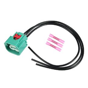 X AUTOHAUX 1 Set Headlight Connector Wiring Harness for Chrysler for Jeep for Dodge Headlight Daytime Running Lamp Parking Light 68064997AA