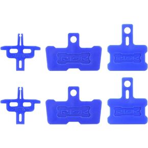 6 Pieces Bike Brake Pad Spacer Hydraulic Disc Brake Bleed Blocks for Shimano, AVID SRAM, MTB, Mountain, Road Bicycle