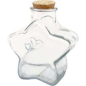 Origami Star Glass Jar Decoration (Star) - 6 inches Tall