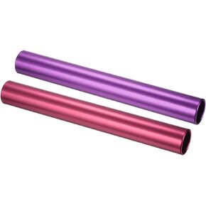 PATIKIL Relay Track Batons Set, Pack Aluminum Alloy Tube Field Running Race Stick for Outdoor Athletics Sport Game Tool