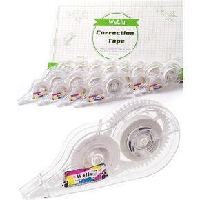 Correction Tape, 12-Pack