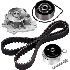 Scitoo Timing Belt Water Pump Kit Fit 2008-2014 Pontiac G3 Wave Saturn Astra Suzuki Swift+ Chevrolet Aveo Cruze Sonic Aveo5 4Cyl 1.6L 1.8L
