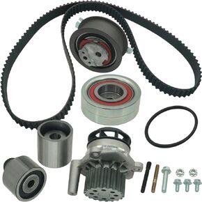 03L121011 03L198119F طقم حزام التوقيت مع مضخة مياه متوافقة مع Audi A1 A3 A4 A5 A6 Q3 Q5 Volkswagen Tiguan Jetta 1.6T 2.0T 03L121011J 03l109244d 03l109244e 03l121011g in Kuwait