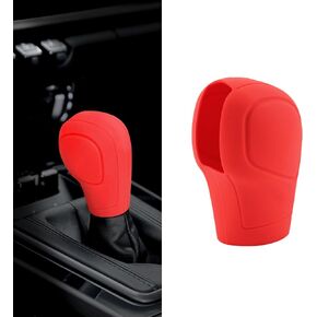 Car Gear Shift Knob Cover, Gear Shift Knob Cover Car Protect Accessories, Car Shift Protector Cover Protector, Silicone Automatic Gear Shift Knob Cover Universal for Most Cars