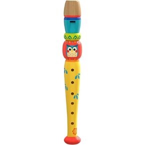 Wooden Recorders Adult Flute 8 inch Colorful Piccolo Flute Music Sound Learning Musical Instrument (8 inches)
