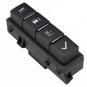 Car Driver Information Center Display Switch 15947841 Fit for Chevrolet/Chevy Express Silverado Suburban Avalanche 2007-2013 GMC Savana Sierra GMC Yukon XL Hummer H2
