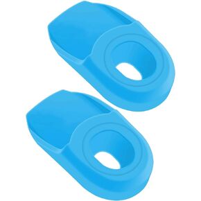 Bike Crank Boot Protectors MTB Arm Protectors for Bicycle Cranks Anti-Friction Rubber for Mountain,Road Bike-1 Pairs