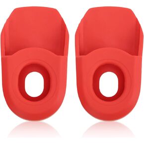 2PCS Bike Crank Cover Protector, Silicone Mountain Bicycle Crank Boot Arm Sleeve Cover Protective Case