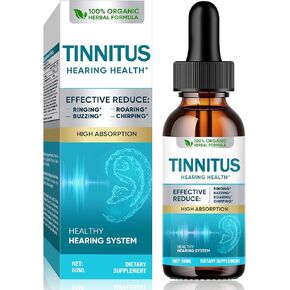 Tinnitus Relief for Ringing Ears, Natural Ingredients Tinnitus Ear Ringing Relief, Effectively Reduce Ear Noise & Improve Hearing for Men & Women in Kuwait