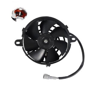 5 Inch Radiator Fan Motorcycle Oil Cooler Water Cooler Electric Cooling Fan for Pit Dirt Bike Motocross ATV UTV Quad Go Kart Buggy CRF YZF Yamaha Kawasaki Suzuki GasGas Zongshen Vehicle Engine