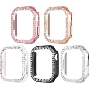 Surace 38mm Case Compatible for Apple Watch Case, Bling Frame Protective Case Compatible for iWatch Series 3/2/1 38mm, 10 Packs