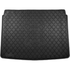 Cartist Cargo Liner متوافق مع 2015-2023 Jeep Renegade Trunk Mat Car Rear Boot Liner Black-Red in Kuwait