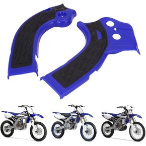 Dirt Bike Frame Grip Motorcycle Frame Guards Protector for YZ250F 2014 2015 2016 YZ450F 2014 2015 WR450F 2016 Blue