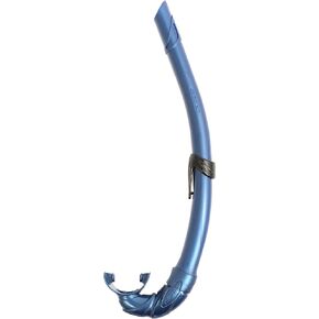 Cressi Corsica Premium Ultra Flexible Snorkel (Made in Italy) (Blue Nery)