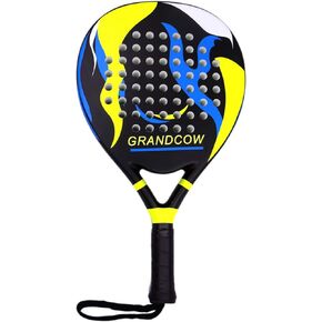 Padel Racket Carbon Fiber Power Lite Pop Tennis Paddle Paddleball Racquets