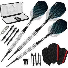 Viper Diamond 90% Tungsten Soft Tip Darts with Storage/Travel Case in Kuwait
